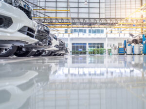 Newly installed epoxy garage floor Why Pro Epoxy Garage Flooring Installers Are Essential when Upgrading Your Garage