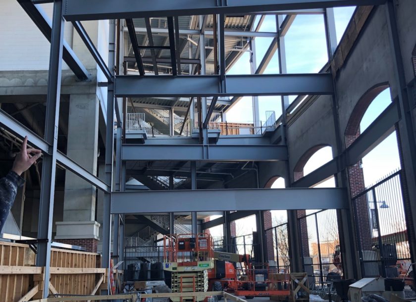 PAINTech's work in the Ravens' concourse