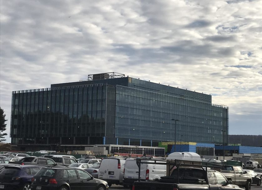 Newly painted McCormick's Headquarters