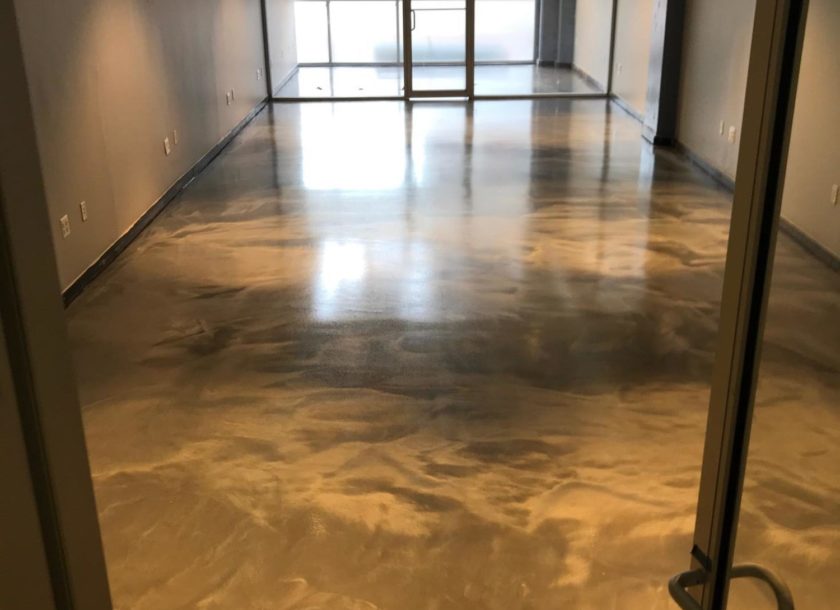 New floor coating in the Main Line