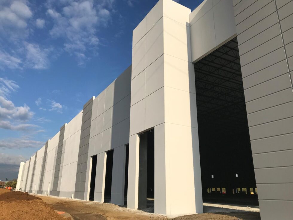 Newly painted commercial exterior in the Main Line